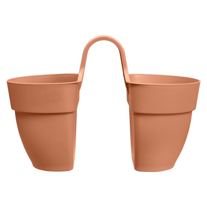 vibia campana flower twin 21cm terre cuite